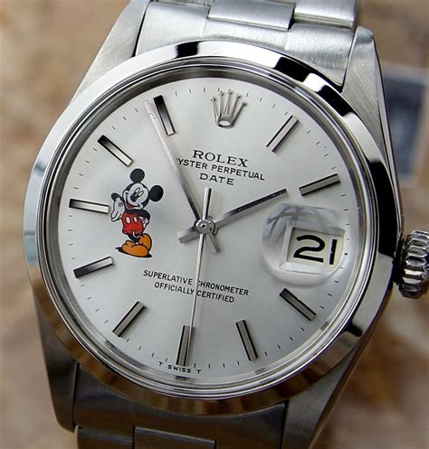 rolex disney mickey mouse watch|rolex mickey mouse uhr.